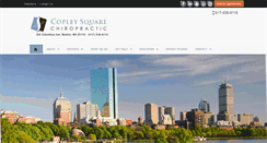 Desktop Screenshot of copleychiropractic.com